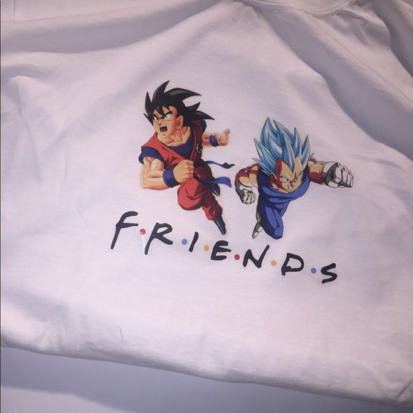 Forever 21 Dragon ball Z Friends T-shirt - Picture 4 of 5